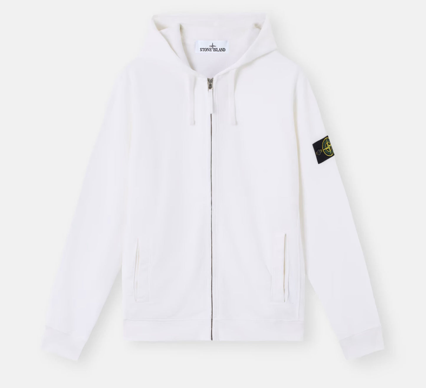 FELPA ZIP STONE ISLAND